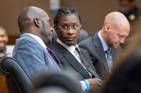 ysl rico list|Young Thug and YSL's Atlanta RICO Trial: Charges, Key  .